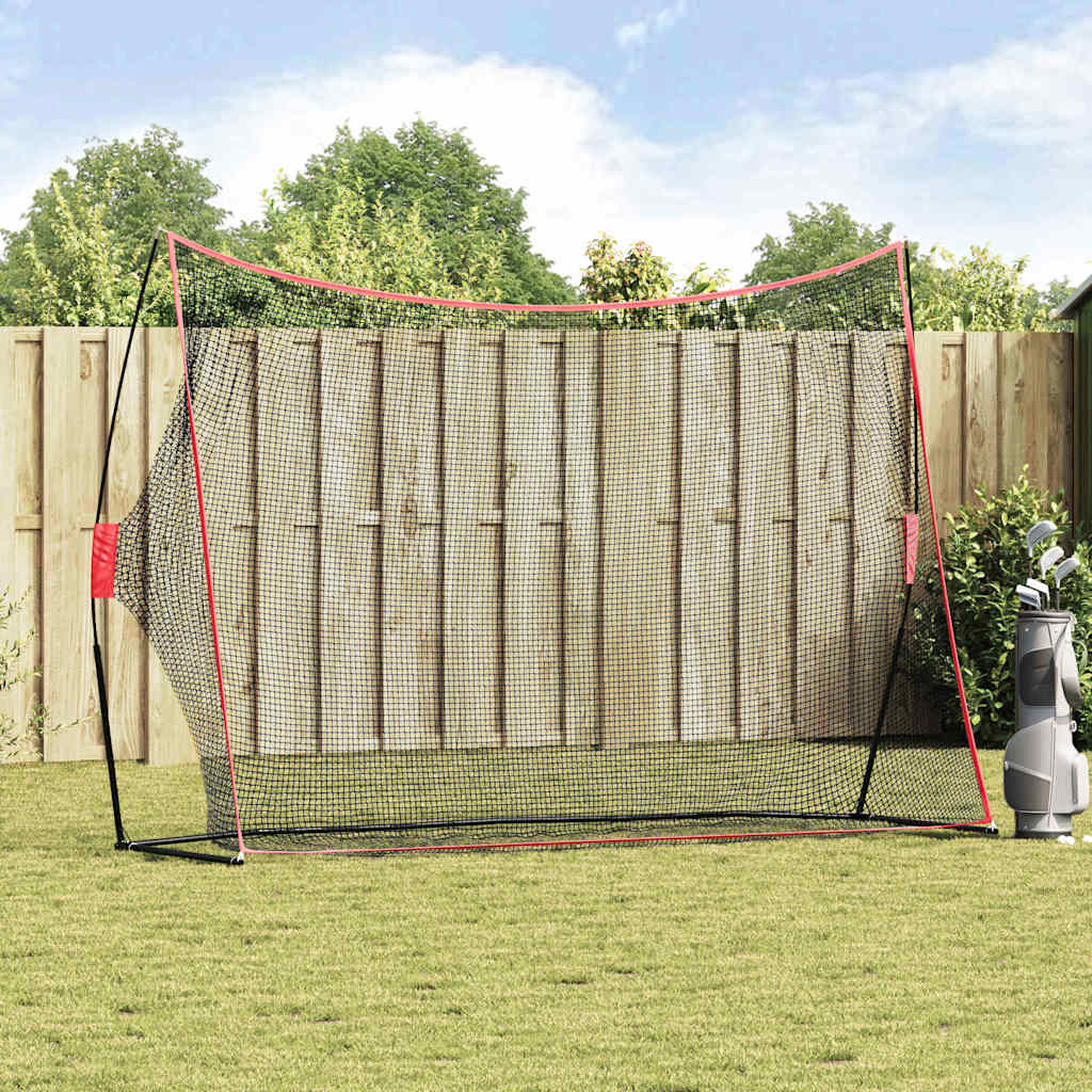 vidaXL Strumenti di allenamento per golf Nero 309 x 93 x 216 cm