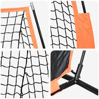 vidaXL Strumenti di allenamento per golf Nero 213 x 213 cm Poliestere