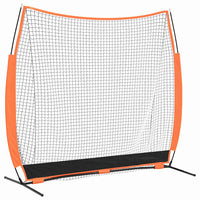 vidaXL Strumenti di allenamento per golf Nero 213 x 213 cm Poliestere