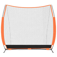 vidaXL Strumenti di allenamento per golf Nero 213 x 213 cm Poliestere