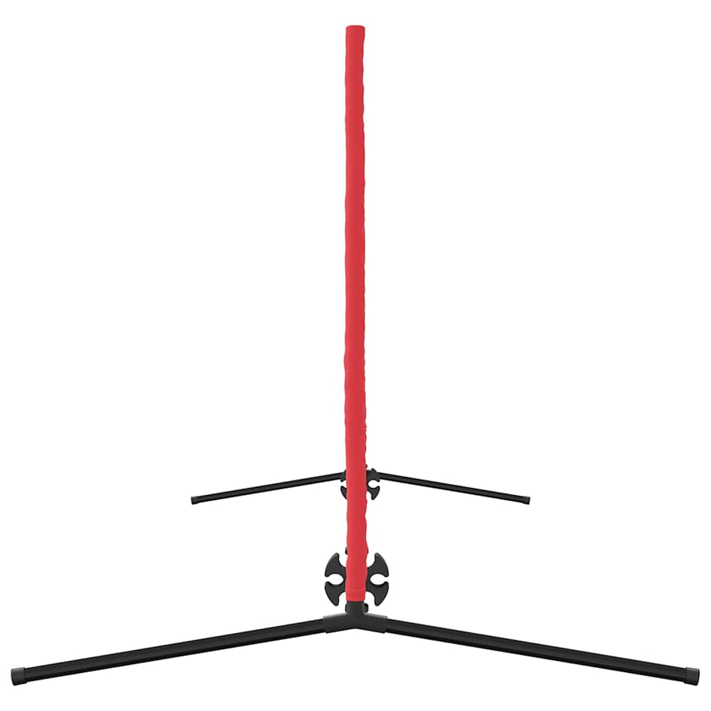 Rete da tennis Nero e rosso 301 x 90.5 x 87 cm Poliestere 42012860