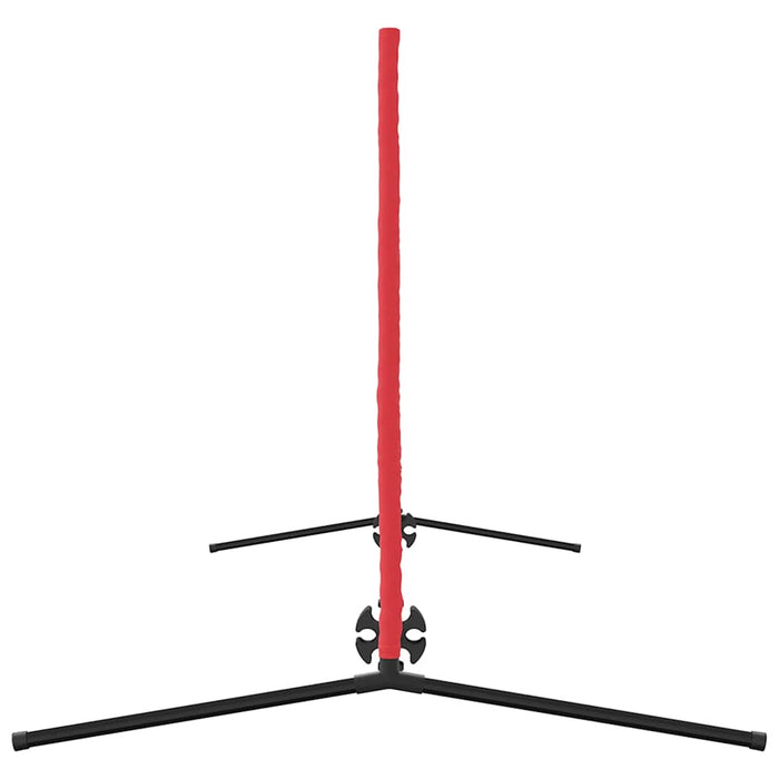 Rete da tennis Nero e rosso 301 x 90.5 x 87 cm Poliestere 42012860