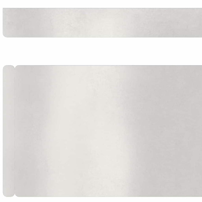 Finitura per Prato da Giardino 4 pcs Argento 450 x 10 cm 868017