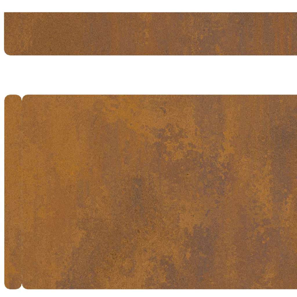 Finitura per Prato da Giardino Ruggine 450 x 10 cm 868020