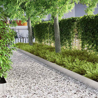 Finitura per Prato da Giardino Argento 450 x 15 cm 868022