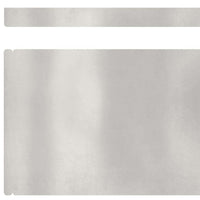 Finitura per Prato da Giardino 4 pcs Argento 450 x 15 cm 868023