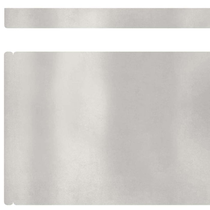 Finitura per Prato da Giardino 4 pcs Argento 450 x 15 cm 868023