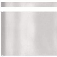 Finitura per Prato da Giardino Argento 450 x 20 cm 868028