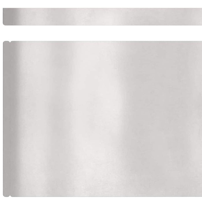 vidaXL Finitura per Prato da Giardino 4 pcs Argento 450 x 20 cm