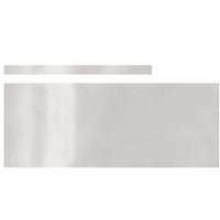 Finitura per Prato da Giardino 4 pcs Argento 450 x 20 cm 868029