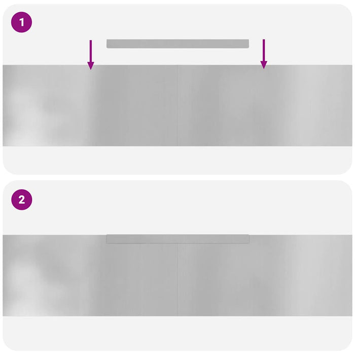 Finitura per Prato da Giardino Argento 450 x 20 cm 868030