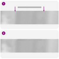 vidaXL Finitura per Prato da Giardino 4 pcs Argento 450 x 20 cm