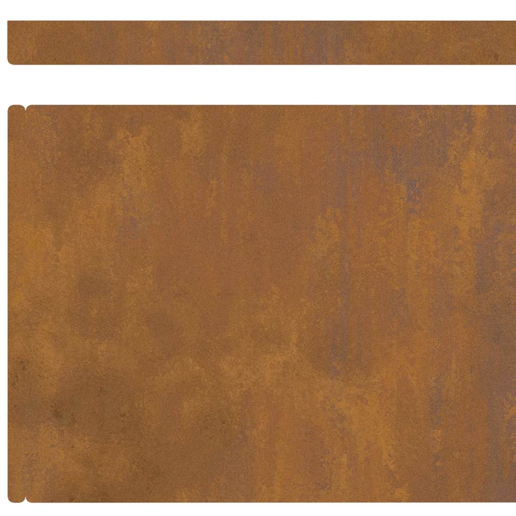 Finitura per Prato da Giardino Ruggine 450 x 20 cm 868032