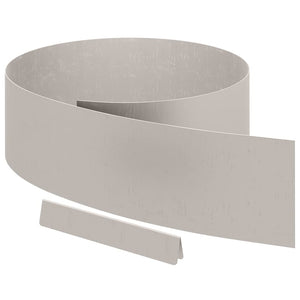 vidaXL Finitura per Prato da Giardino 4 pcs Ruggine 450 x 20 cm