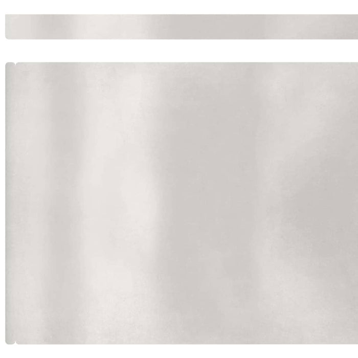 vidaXL Finitura per Prato da Giardino Argento 450 x 25 cm