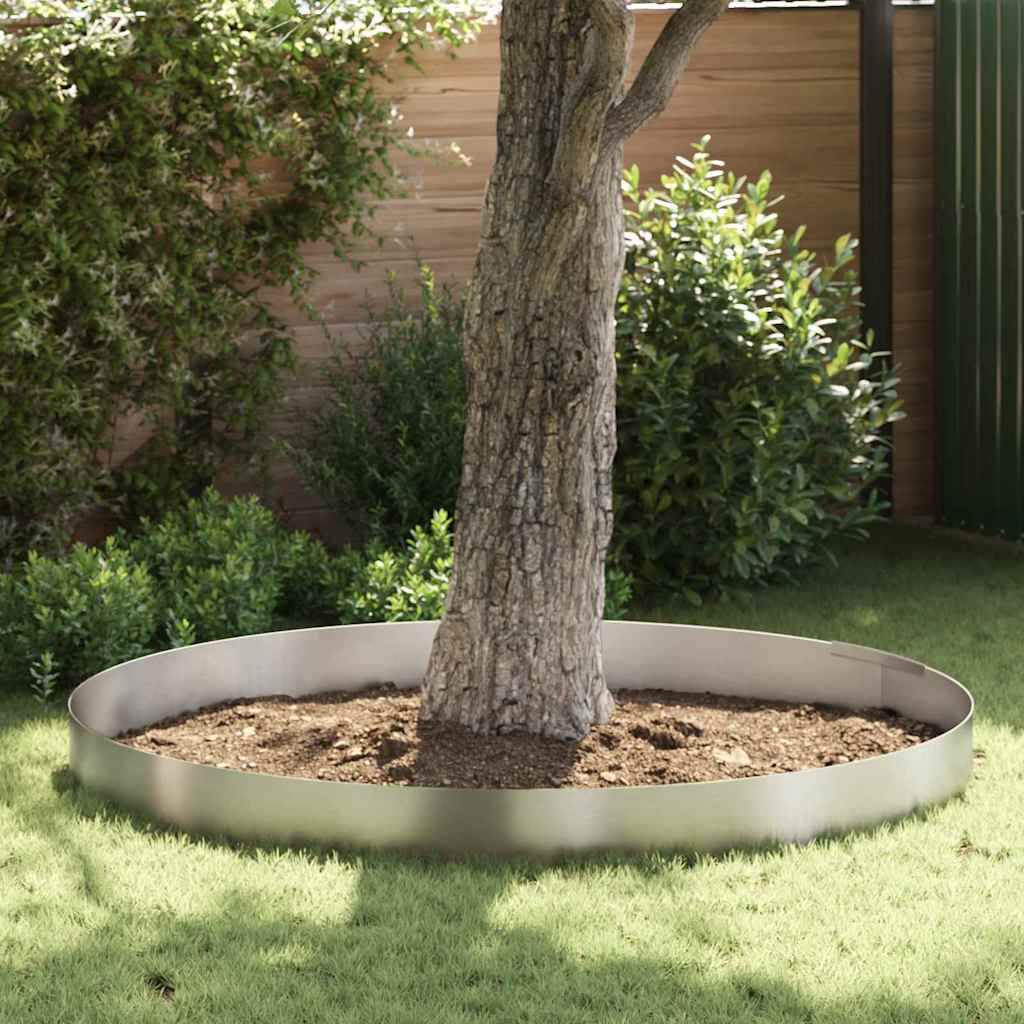 Finitura per Prato da Giardino Argento 450 x 25 cm 868034