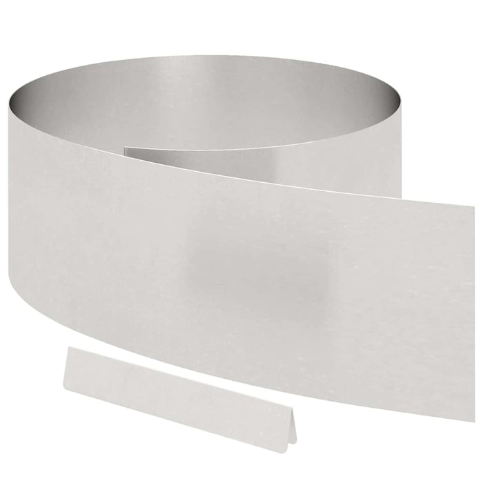 Finitura per Prato da Giardino Argento 450 x 25 cm 868034