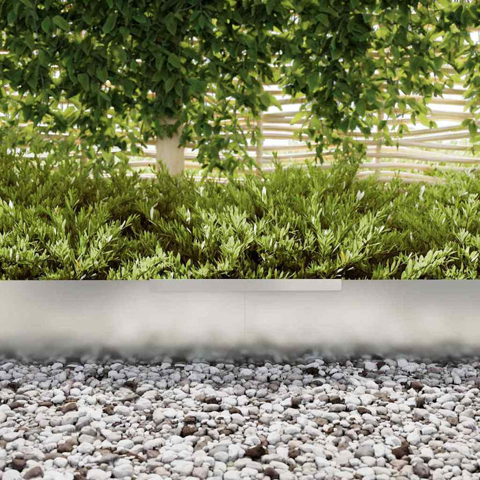 Finitura per Prato da Giardino Argento 450 x 25 cm 868036