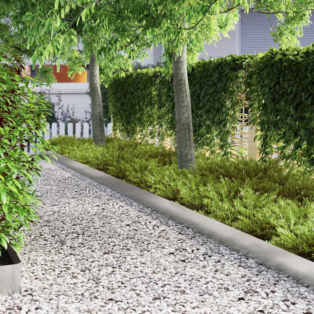 Finitura per Prato da Giardino Argento 450 x 25 cm 868036