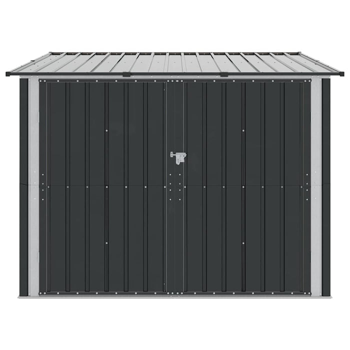 Capanno per Biciclette 3 pcs Antracite 215 x 206 x 157 cm 3385873