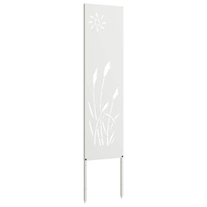 Schermo per privacy in giardino Traforo Bianco 32 x 140 cm 876204