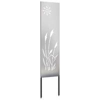 Schermo per privacy in giardino Traforo Argento 32 x 140 cm 876207