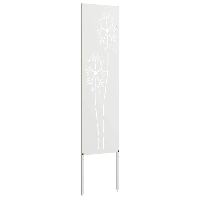 Pannello Decorativo da Giardino Altro Bianco 32 x 140 cm 876211