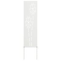 Pannello Decorativo da Giardino Altro Bianco 32 x 140 cm 876211