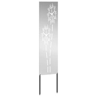 Schermo per privacy in giardino Traforo Argento 32 x 140 cm 876215