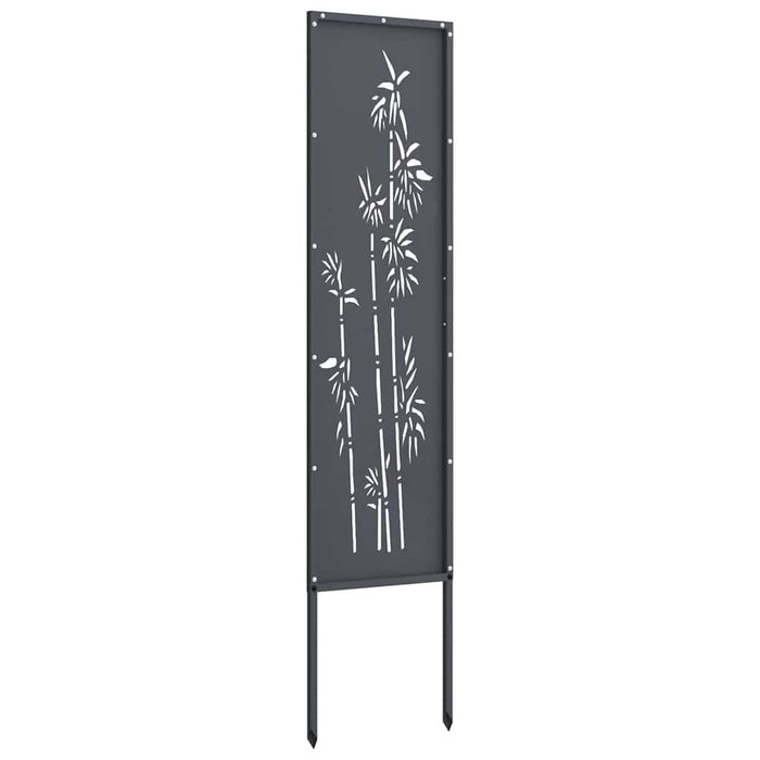 Schermo per privacy in giardino Floreale Antracite 32 x 140 cm 876226