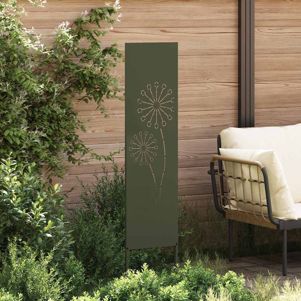 vidaXL Schermo per privacy in giardino Oliver verde 32 x 140 cm