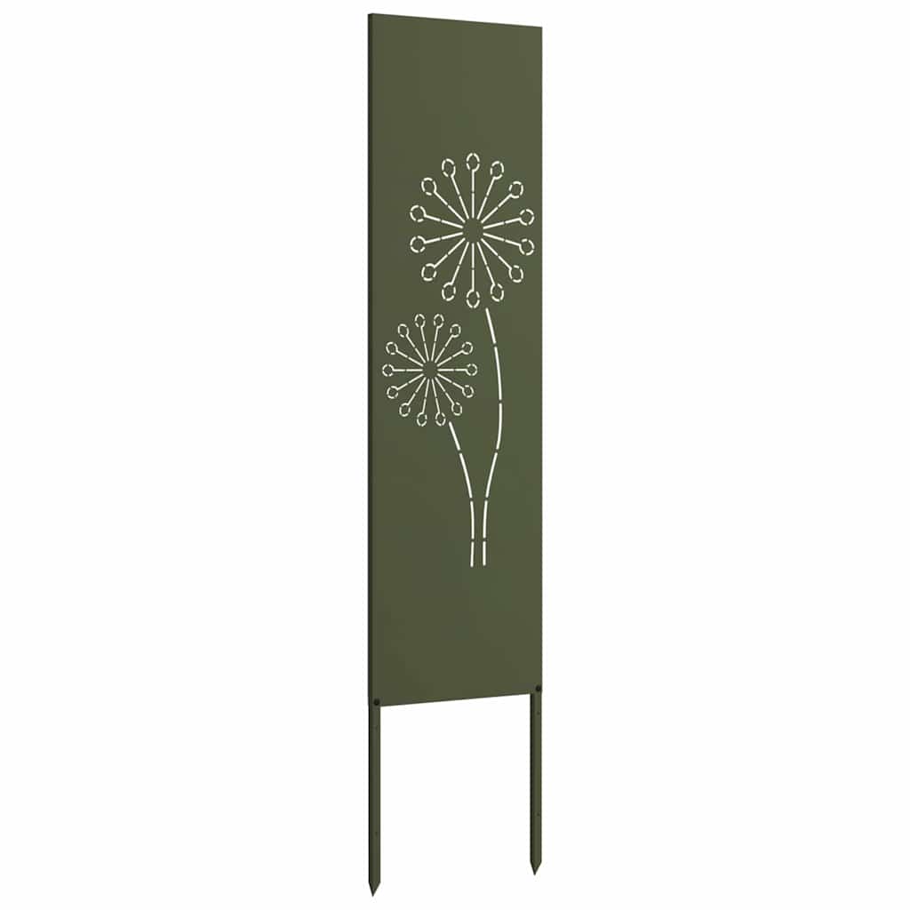 Schermo per privacy in giardino Oliver verde 32 x 140 cm 876234