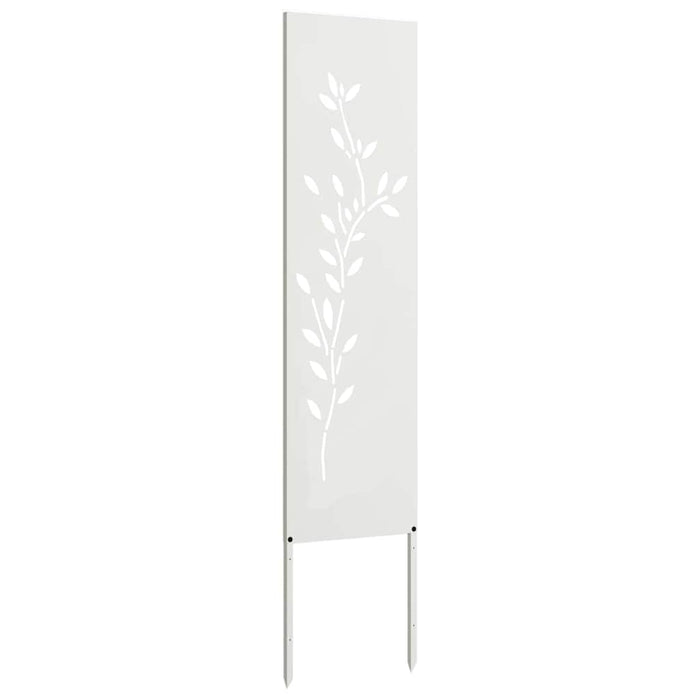 Pannello Decorativo da Giardino Altro Bianco 32 x 140 cm 876253