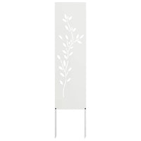 Pannello Decorativo da Giardino Altro Bianco 32 x 140 cm 876253