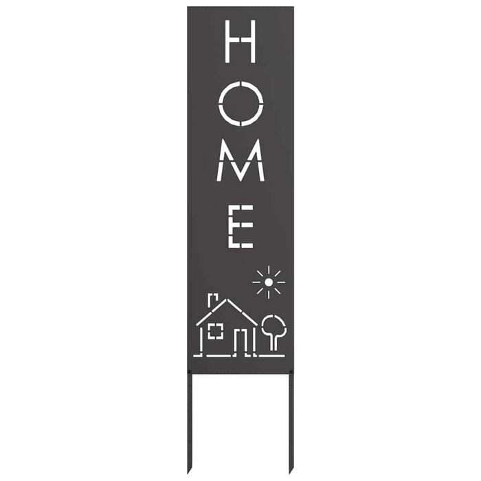 Schermo per privacy in giardino Traforo Nero 32 x 140 cm 876266