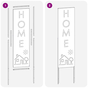 vidaXL Schermo per privacy in giardino Traforo Bianco 32 x 140 cm