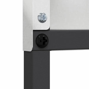 Schermo per privacy in giardino Traforo Argento 32 x 140 cm 876270