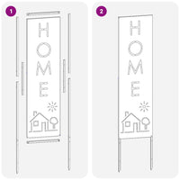 Schermo per privacy in giardino Traforo Argento 32 x 140 cm 876270