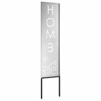 Schermo per privacy in giardino Traforo Argento 32 x 140 cm 876271