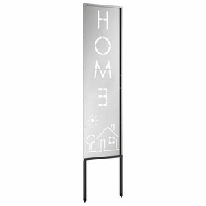 Schermo per privacy in giardino Traforo Argento 32 x 140 cm 876271