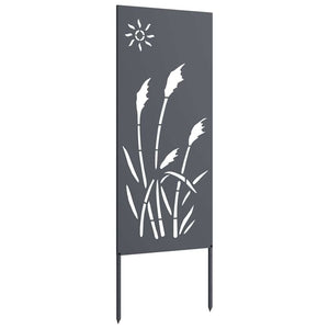 Schermo per privacy in giardino Traforo Antracite 50 x 140 cm 876275