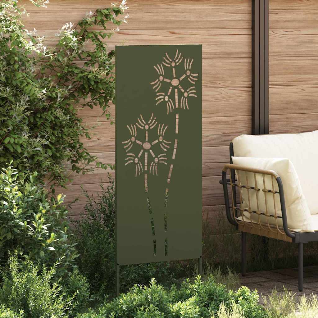 Schermo per privacy in giardino Oliver verde 50 x 140 cm 876283