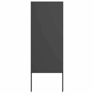 Schermo per privacy in giardino Traforo Nero 50 x 140 cm 876287