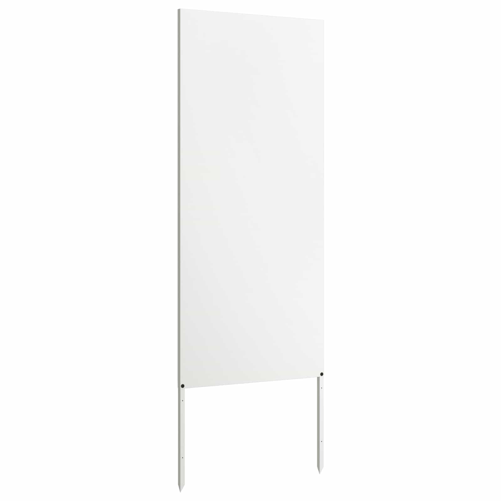 Schermo per privacy in giardino Traforo Bianco 50 x 140 cm 876288