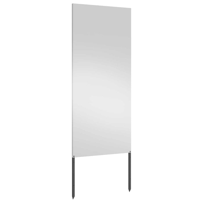 Schermo per privacy in giardino Traforo Argento 50 x 140 cm 876292