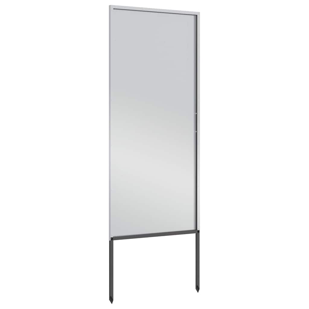 Schermo per privacy in giardino Traforo Argento 50 x 140 cm 876292