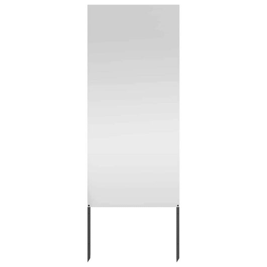 Schermo per privacy in giardino Traforo Argento 50 x 140 cm 876292