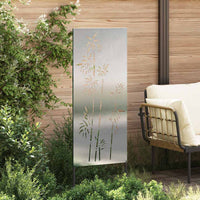 Schermo per privacy in giardino Floreale Argento 50 x 140 cm 876298
