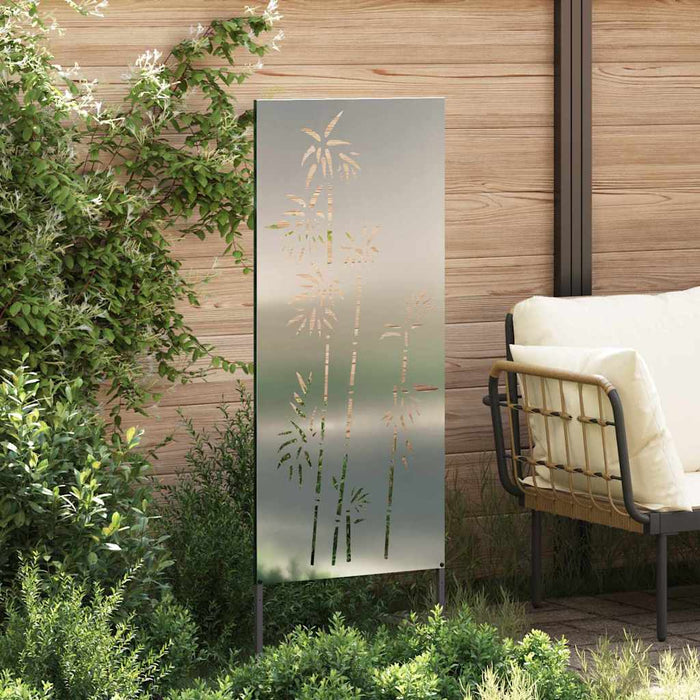Schermo per privacy in giardino Floreale Argento 50 x 140 cm 876299