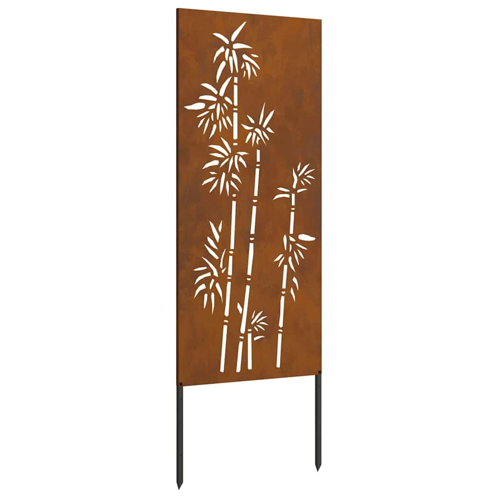 Pannello Decorativo da Giardino Ruggine 50 x 140 cm 876300